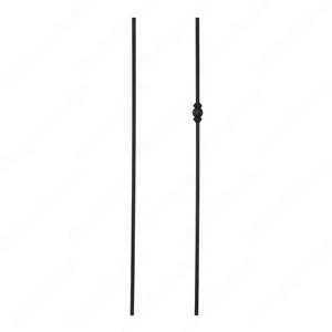 V-22-STB 1/2*44 Satin Black Iron Balusters(1/2 Tube) | Floors & Baths Pro's