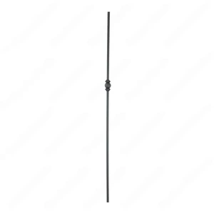 Image 4 of V-22-STB 1/2*44 Satin Black Iron Balusters(1/2 Tube) sold at Floors & Baths Pro's