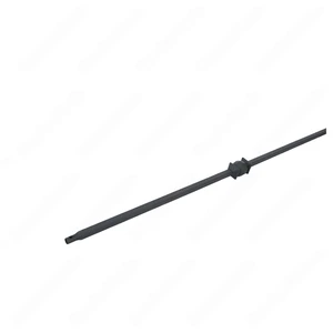 Image 5 of V-22-STB 1/2*44 Satin Black Iron Balusters(1/2 Tube) sold at Floors & Baths Pro's