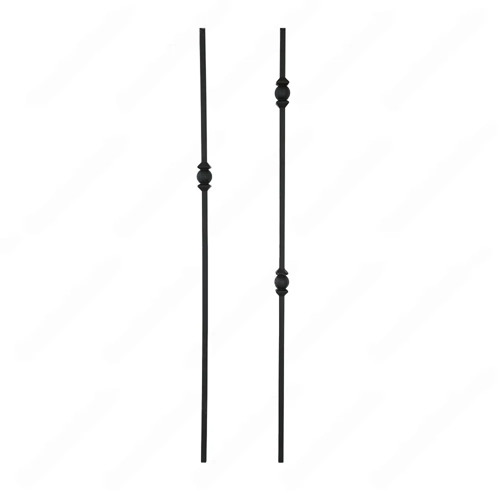V-23-STB 1/2*44 Satin Black Iron Balusters(1/2 Tube)