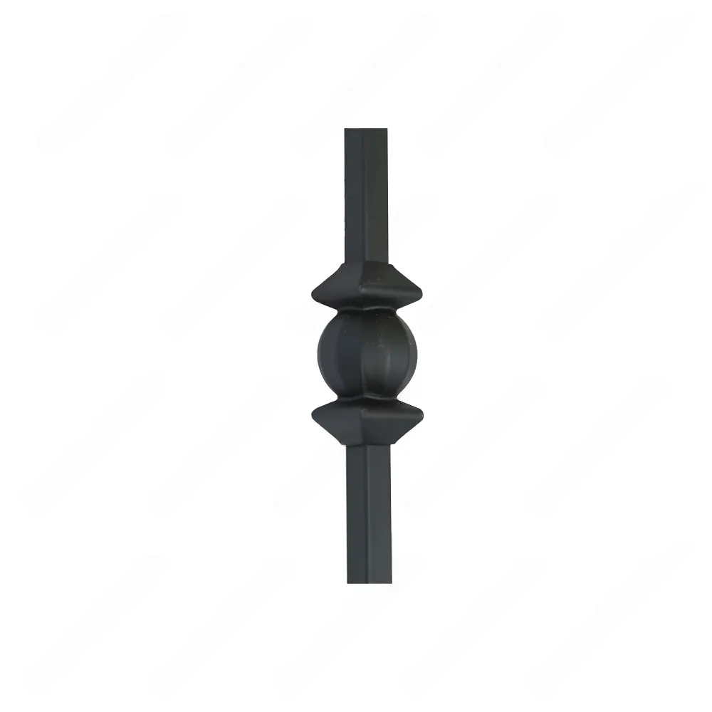 V-23-STB 1/2*44 Satin Black Iron Balusters(1/2 Tube)