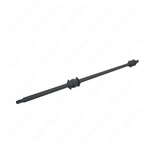Image 4 of V-23-STB 1/2*44 Satin Black Iron Balusters(1/2 Tube) sold at Floors & Baths Pro's