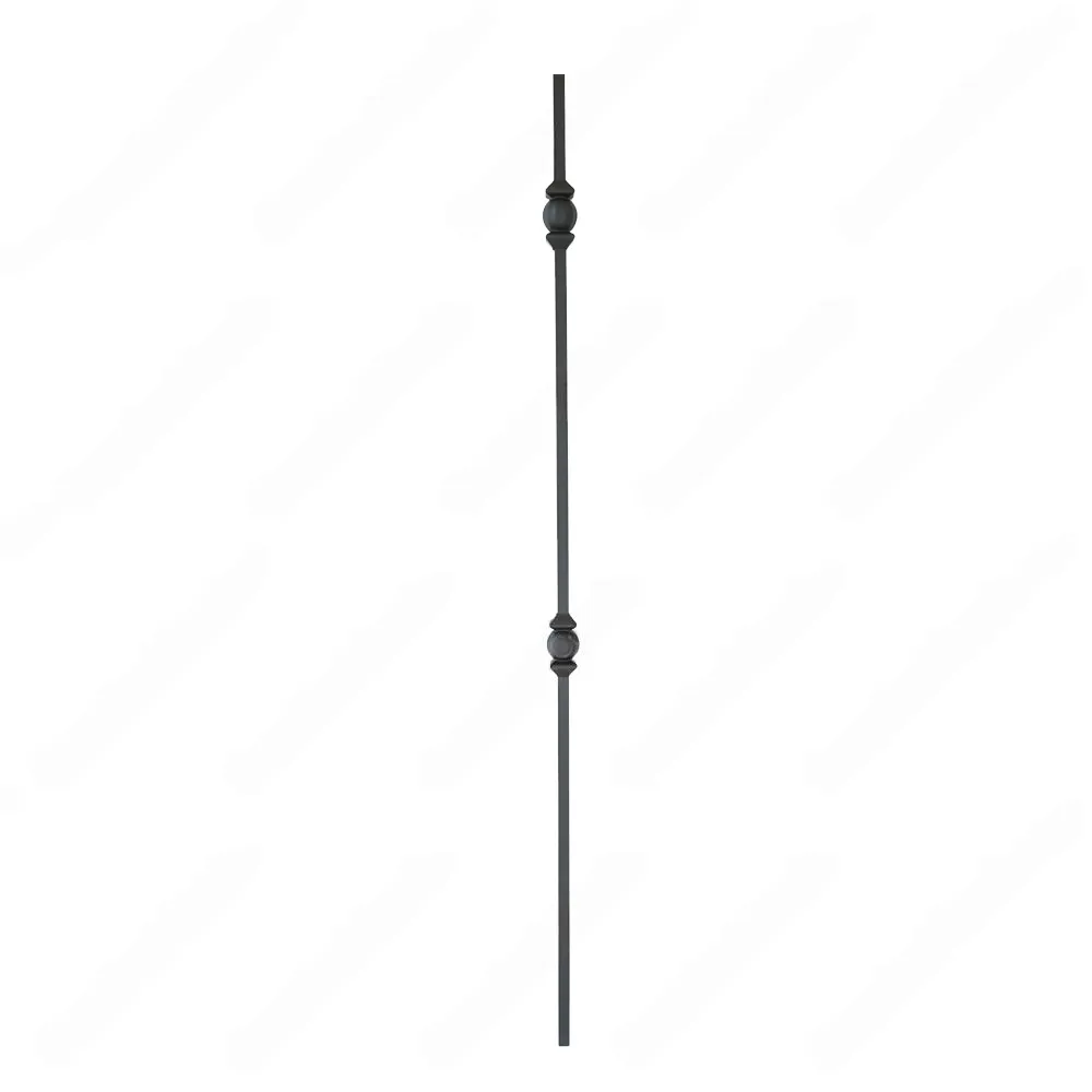 V-23-STB 1/2*44 Satin Black Iron Balusters(1/2 Tube)