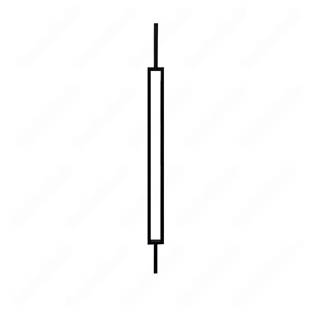 V-6.35-STB 1/2*44 Satin Black Iron Balusters(1/2 Tube)