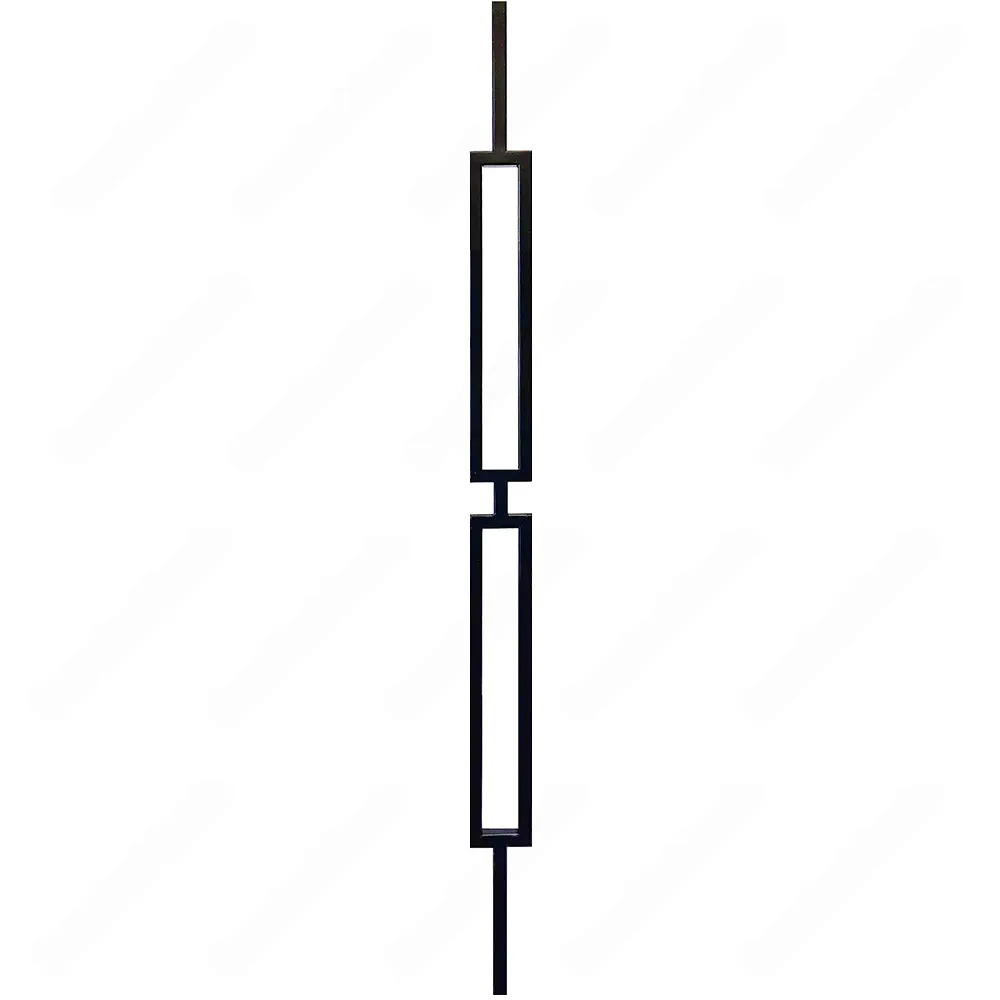 V-6.45-STB 1/2*44 Satin Black Iron Balusters(1/2 Tube)