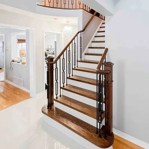 Image 5 of V-6.45-STB 1/2*44 Satin Black Iron Balusters(1/2 Tube) sold at Floors & Baths Pro's