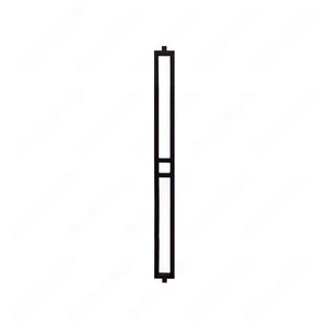 V-6.8-STB 1/2*44 Satin Black Iron Balusters(1/2 Tube) | Floors & Baths Pro's