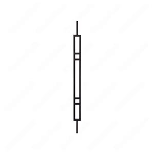 V-6.9-STB 1/2*44 Satin Black Iron Balusters(1/2 Tube) | Floors & Baths Pro's