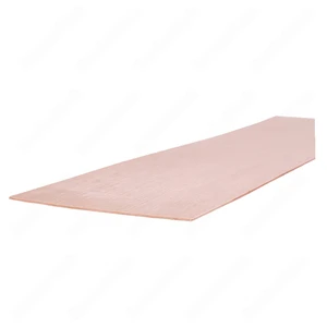  1/8" * 8ft * 8" Unfinished Both Sides Flexible Red Oak Bullnose Riser 