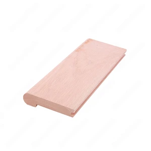 Image 4 of 4 1/2" * 3/4" Unfinished Round Edge Red Oak Nosing sold at Floors & Baths Pro's