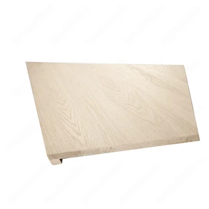Image 2 of Unfinished Set Of Triangle & Rhombus Square Edged Left Turn Red Oak Stair Treads sold at Floors & Baths Pro's