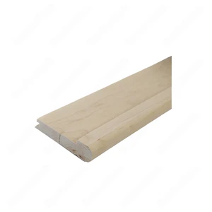 Image 2 of 4 1/2" * 3/4" Unfinished Round Edge Maple Nosing sold at Floors & Baths Pro's