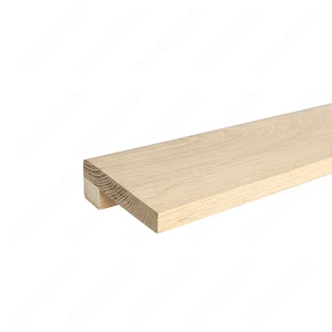 Image 2 of 4 1/2" * 3/4" Unfinished Square Edge White Oak Nosing sold at Floors & Baths Pro's