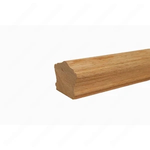 Image 3 of H101 HA 2 1/2*2 7/8 Unfinished Red Oak Flat Handrail sold at Floors & Baths Pro's
