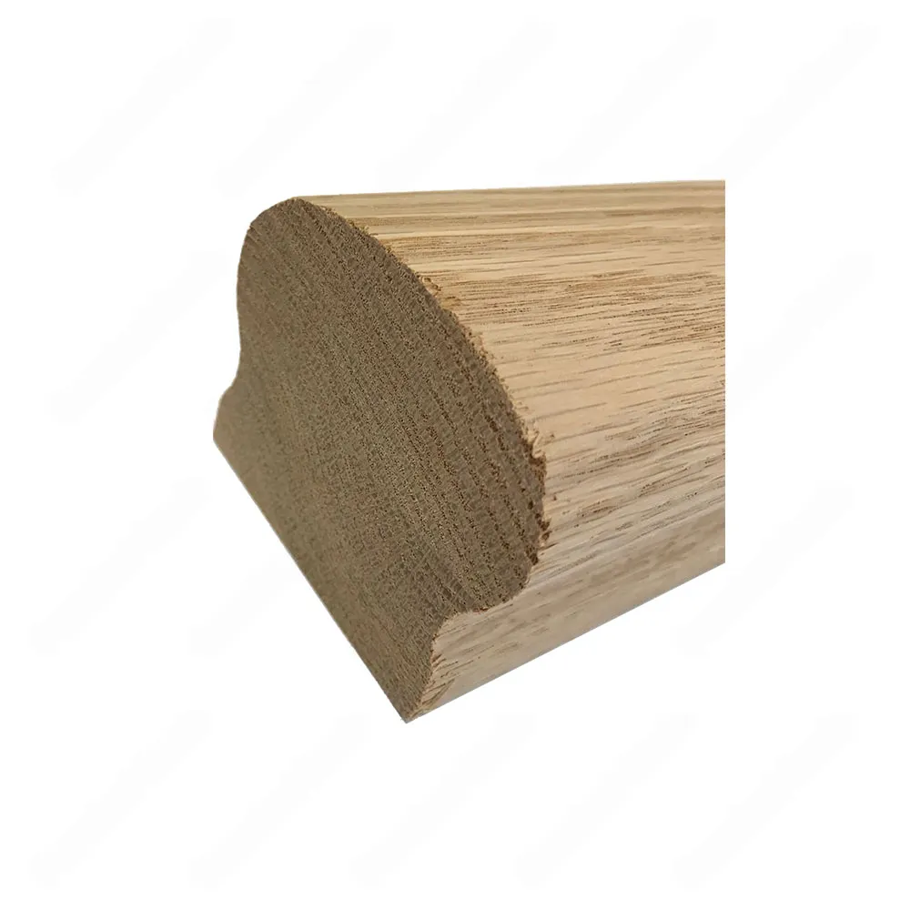 H101 HD 2 3/4*2 5/16 Unfinished Red Oak Flat Handrail