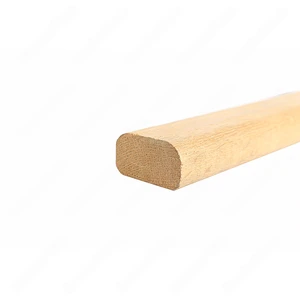 Image 3 of H101 HE 3*1 5/8 Unfinished Red Oak Flat Handrail sold at Floors & Baths Pro's