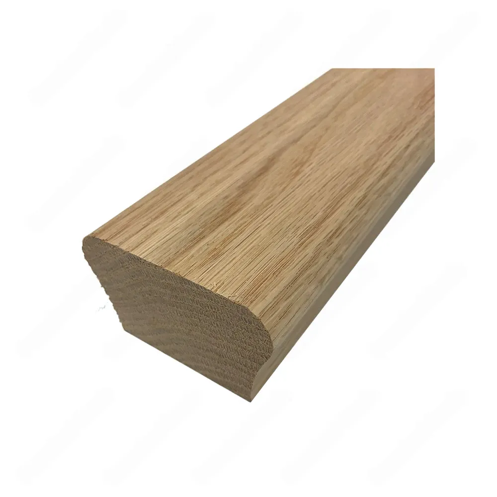 H101 HR 3*1 25/32 Unfinished Red Oak Flat Handrail