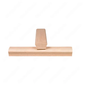 Image 4 of H101 HR 3*1 25/32 Unfinished Red Oak Flat Handrail sold at Floors & Baths Pro's