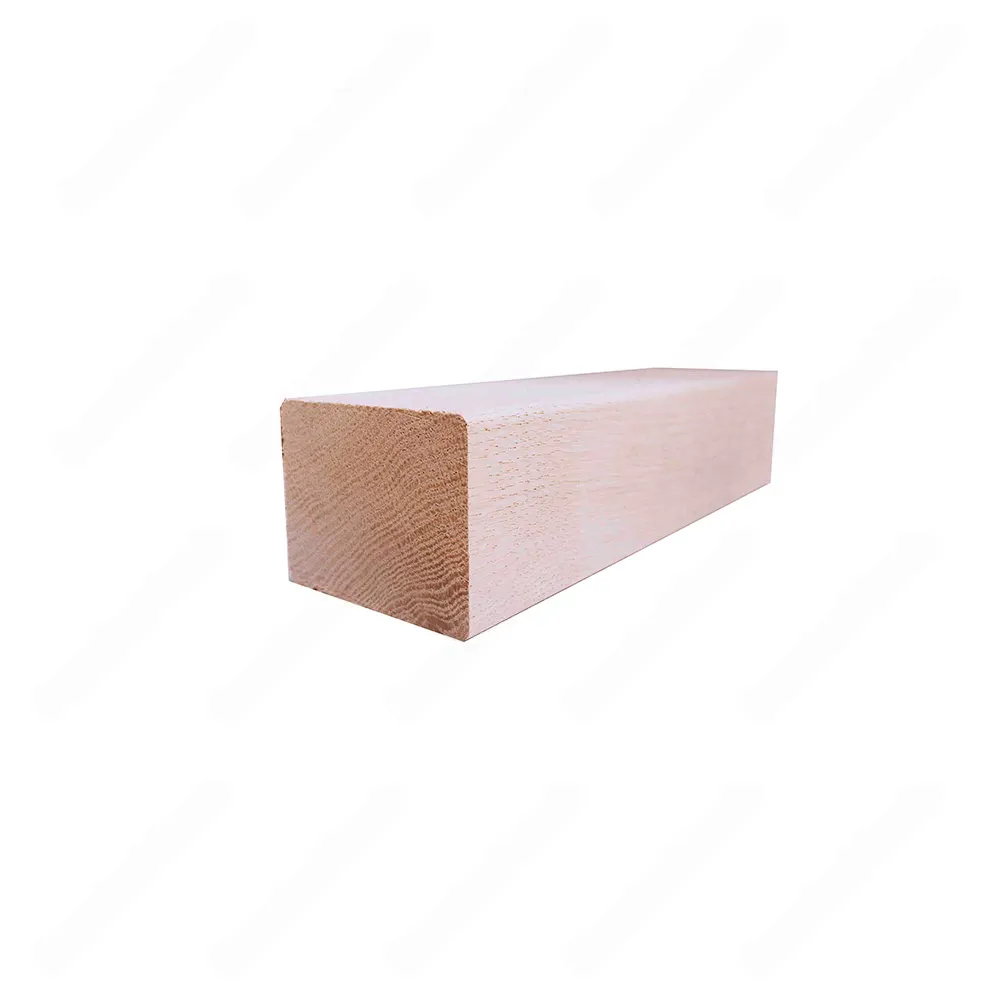 H101 HS 2-7/8*1-5/8 2 Flat Handrail Engineered Red Oak