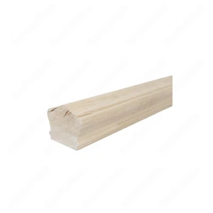  2" H201 HA 2 1/2*2 7/8 Flat Handrail Maple 