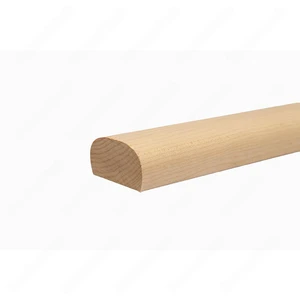 Image 3 of H201 HF 2 5/8*1 5/16 Flat Handrail Maple sold at Floors & Baths Pro's