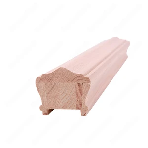  Stairs n Railing H101 HA 2 1/2*2 7/8 1 3/4 Grooved Handrail Red Oak 