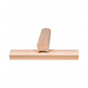 Image 2 of H101 HD 2 3/4*2 5/16 1 3/4 Grooved Handrail Red Oak sold at Floors & Baths Pro's