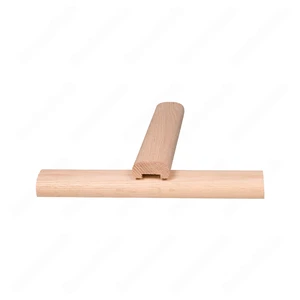 Image 2 of H101 HF 2 5/8*1 5/16 1 1/4 Grooved Handrail Red Oak sold at Floors & Baths Pro's