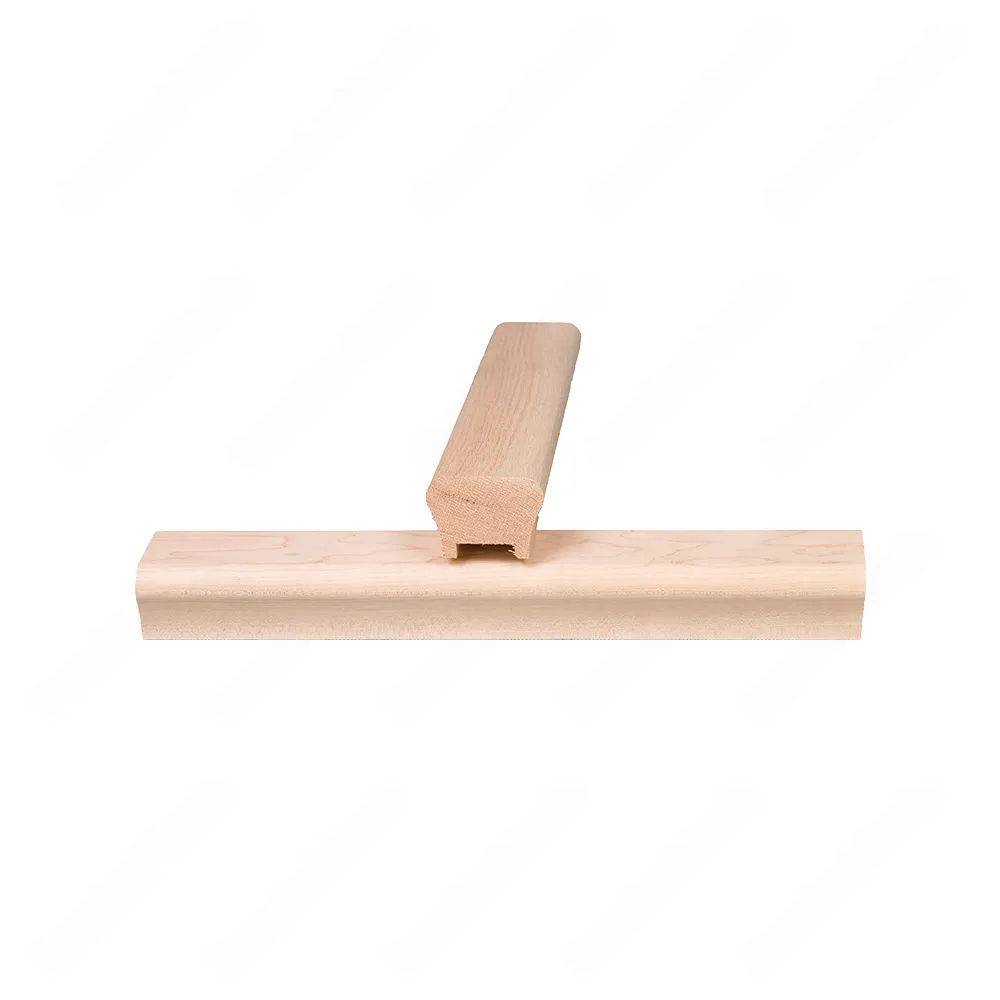H101 HG 1 25/32*2 1/2 1 1/4 Grooved Handrail Red Oak
