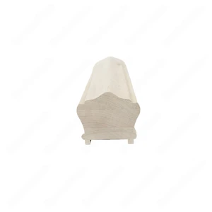 Image 2 of H201 HA 2 1/2*2 7/8 1 3/4 Grooved Handrail Maple sold at Floors & Baths Pro's