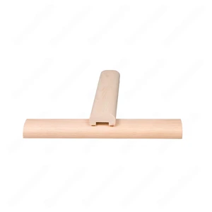 Image 2 of H201 HF 2 5/8*1 5/16 1 1/4 Grooved Handrail Maple sold at Floors & Baths Pro's