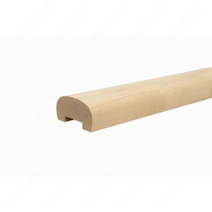 Image 3 of H201 HF 2 5/8*1 5/16 1 1/4 Grooved Handrail Maple sold at Floors & Baths Pro's