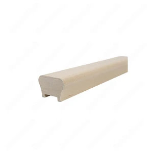 Image 2 of H201 HG 1 5/16*2 5/8 1 1/4 Grooved Handrail Maple sold at Floors & Baths Pro's