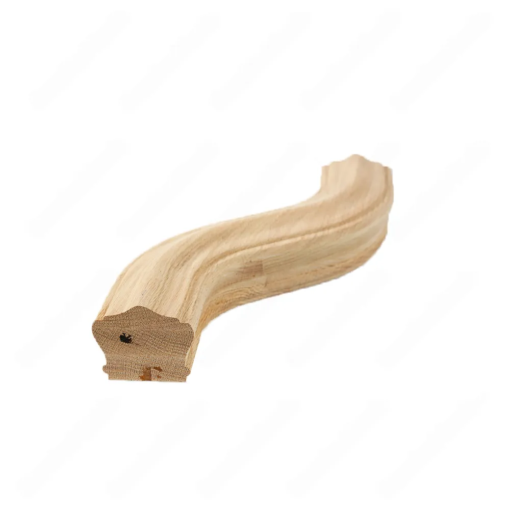 F103 HA-22 S Shape 6 Right Turn Red Oak | Maple Stair Fitting Handrails