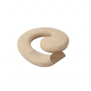  Stairs n Railing F104 HF-30 Volute Left Turn Red Oak | Maple Stair Fitting Handrails 