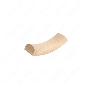 Image 3 of F106 HF-12 Up Easing Red Oak | Maple Stair Fitting Handrails sold at Floors & Baths Pro's