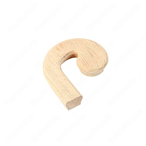  F104 HG-30 Volute Left Turn Red Oak | Maple Stair Fitting Handrails 