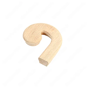  F105 HG-35 Volute Right Turn Red Oak | Maple Stair Fitting Handrails 