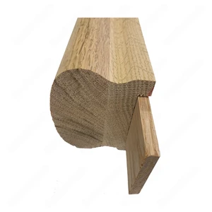 Image 2 of F109 Stair Fitting Spacer 1 1/4 Red Oak | Maple Stair Fitting 8ft Handrails sold at Floors & Baths Pro's