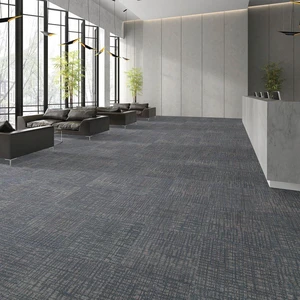 Image 2 of Invincible - Steel Blue 851-119 Next Floor Carpet Tiles sold at Floors & Baths Pro's