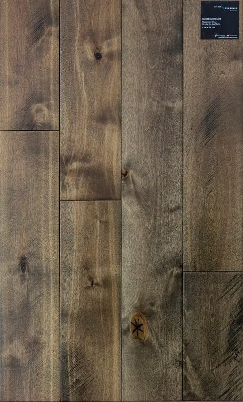 4 3/4" x 3/4" Maple Roasted Marshmallow Solid Hardwood Flooring
