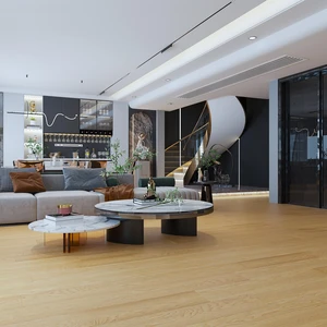  3" 7-1/2" Menton - Monte Rosa Collection Engineered Hardwood 