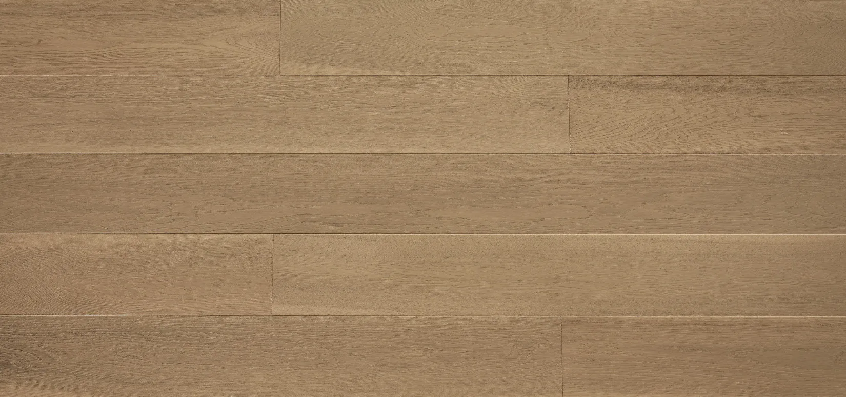6-1/2" x 3/4" Tahiti Brushed White Oak Engineered Flooring - Grandeur
