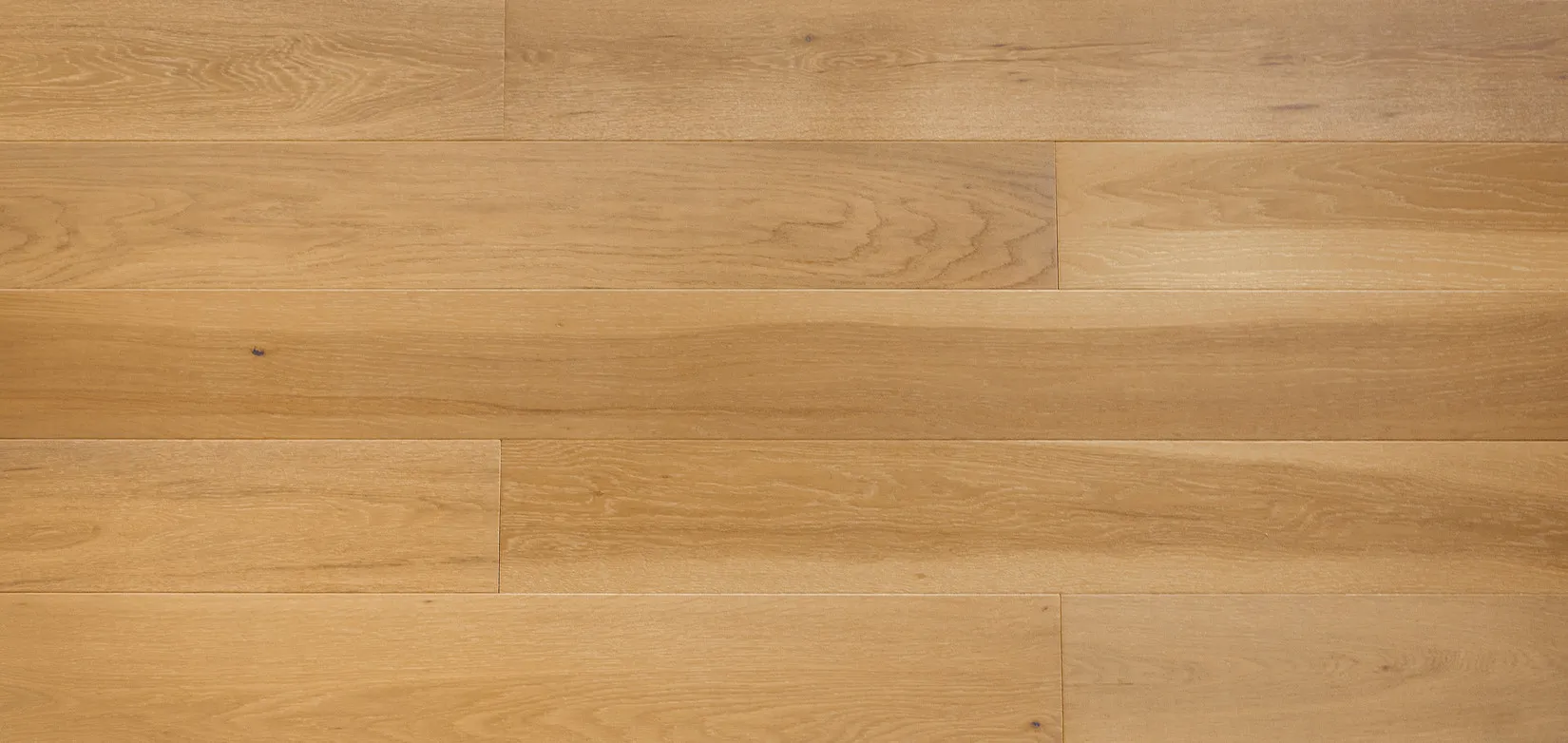 6-1/2" x 3/4" Santorini Brushed White Oak Engineered Flooring - Grandeur