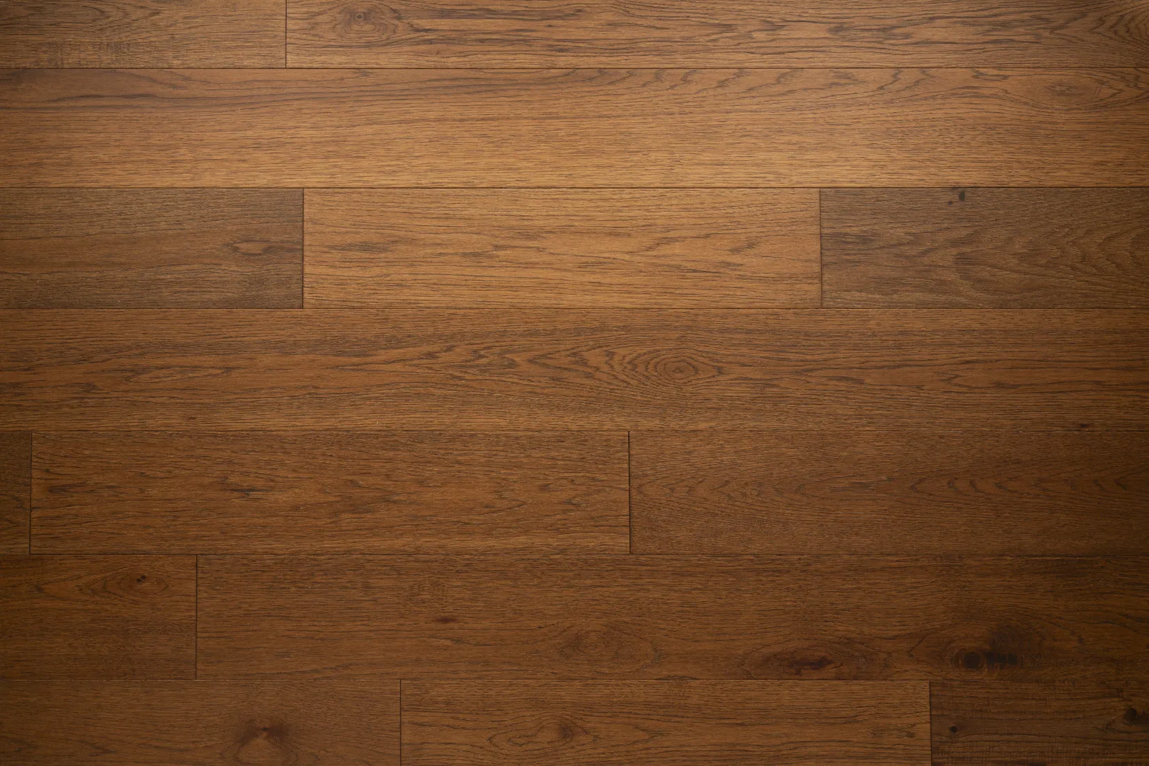 6-1/2" x 3/4" Harvest Brushed, Hand Scraped Hickory Engineered Flooring - Grandeur