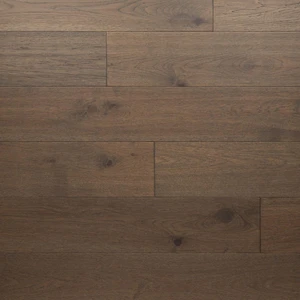6-1/2" x 3/4" Owl Hand Scraped, Brushed Hickory Engineered Flooring - Grandeur | Floors & Baths Pro's