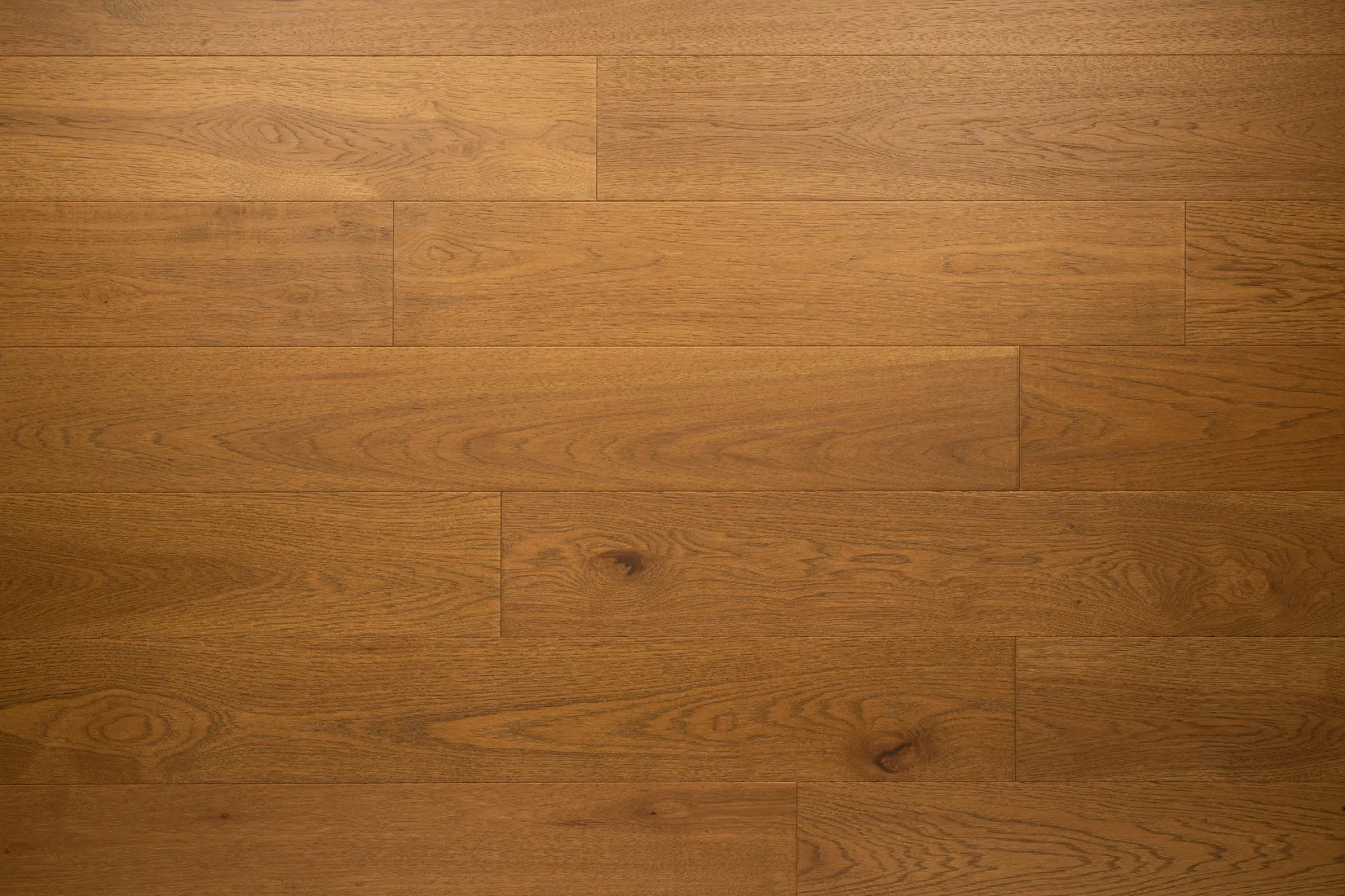 6-1/2" x 3/4" Northwest Brushed, Hand Scraped Hickory Engineered Flooring - Grandeur