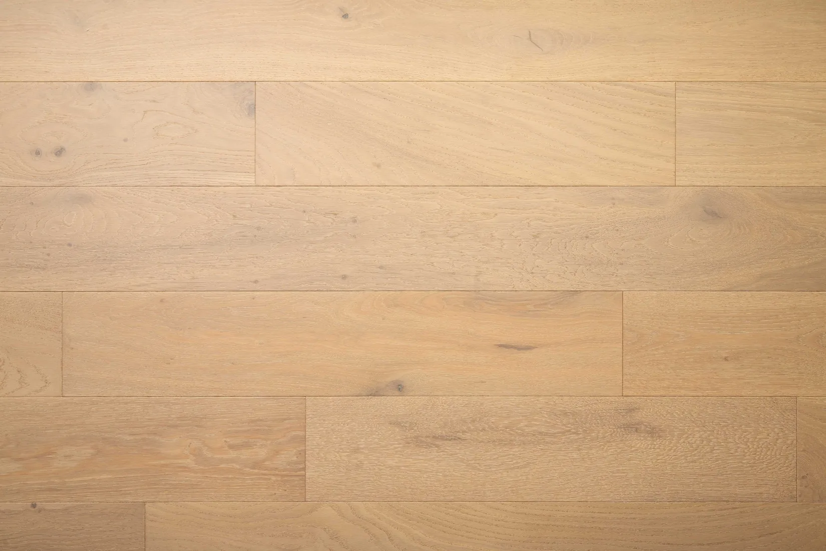 6" x 3/4" Panama City Smoked, Brushed White Oak Engineered Flooring - Grandeur