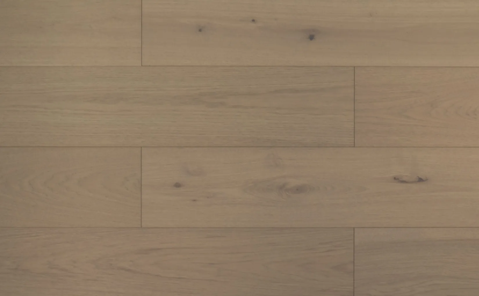 7-1/2" x 3/4" Dune Brushed, Hand Scraped Hickory Engineered Flooring - Grandeur