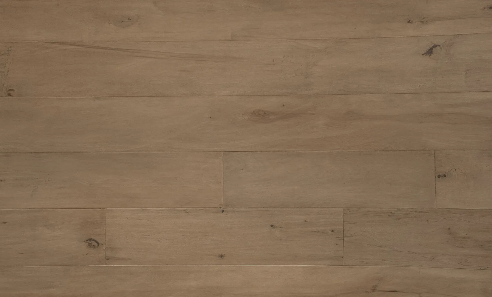 7-1/2" x 3/4" Aries Hand Scraped, Distressed Maple Engineered Flooring - Grandeur